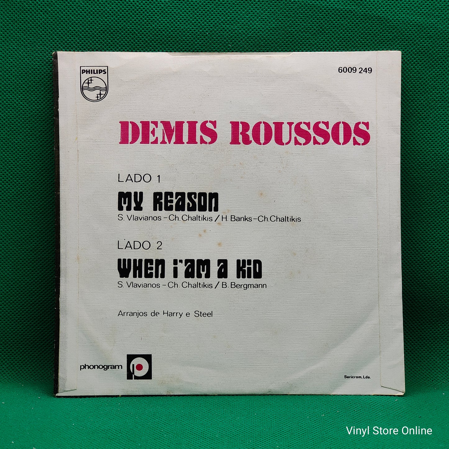 Demis Roussos – My Reason / When I'm A Kid