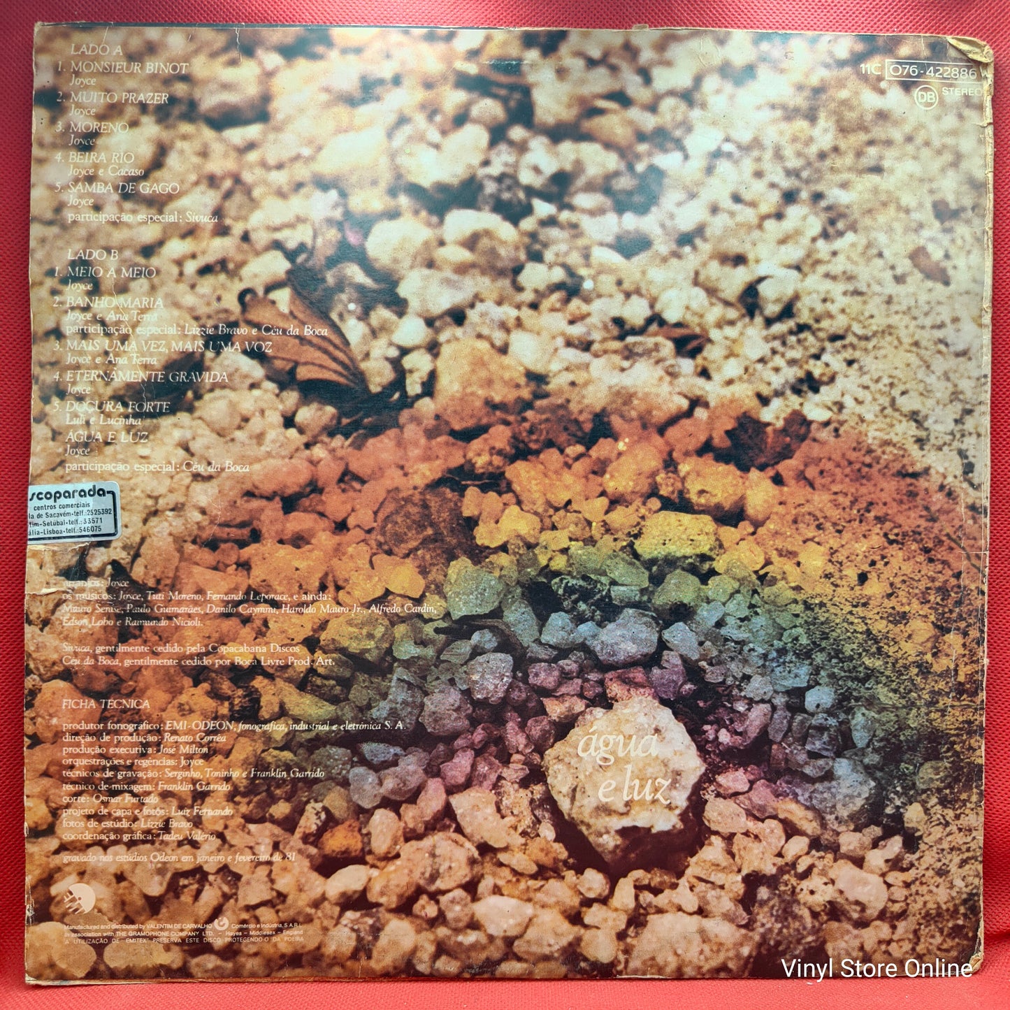 Joyce – Água E Luz