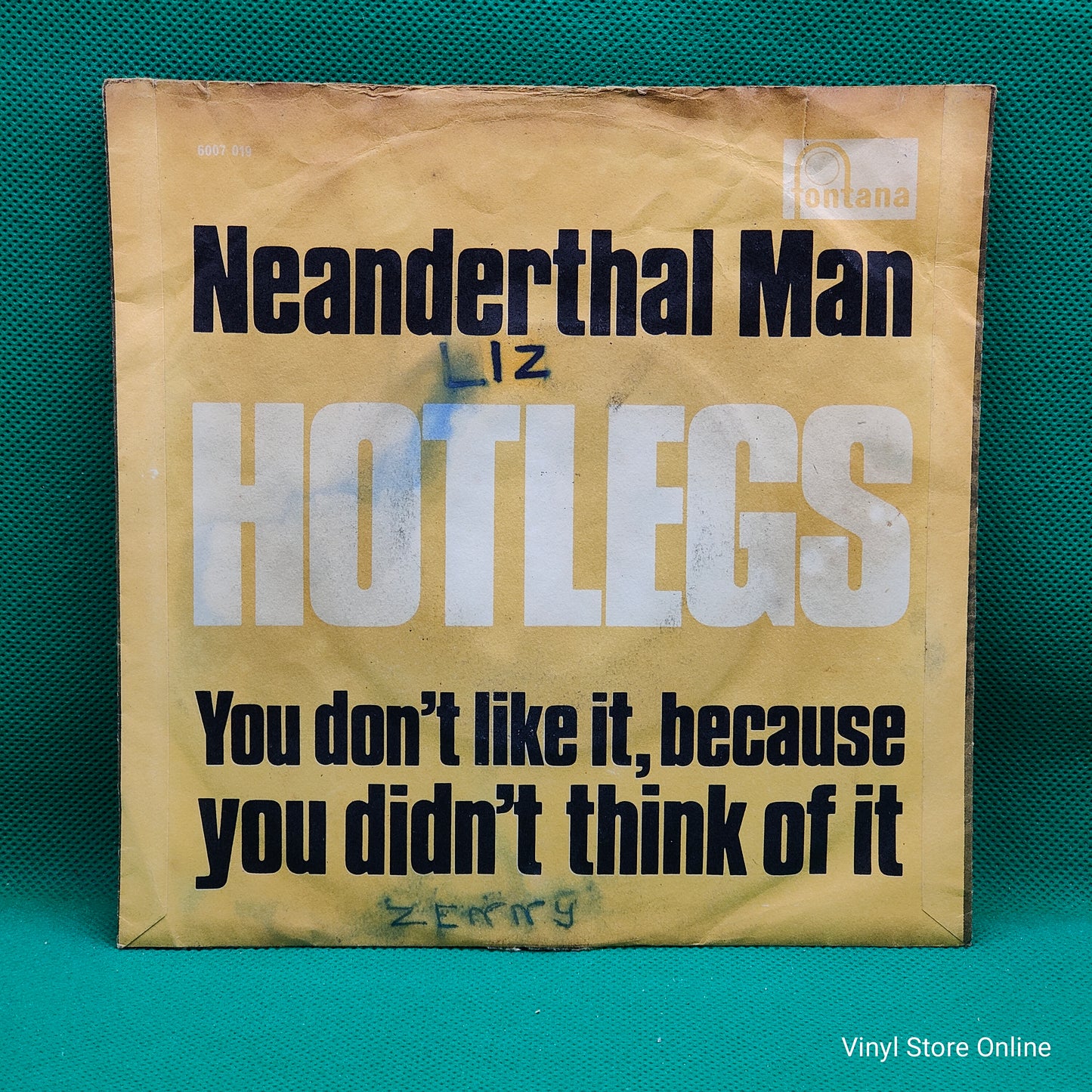 Hotlegs – Neanderthal Man