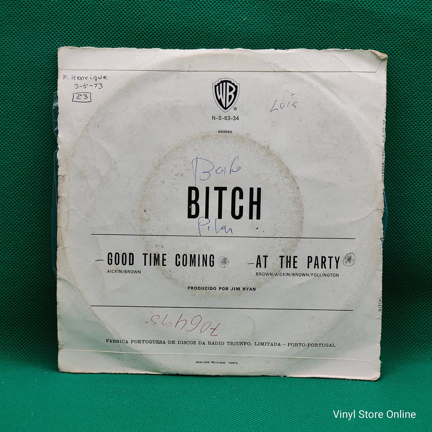 Bitch – Good Time Coming / At The Party