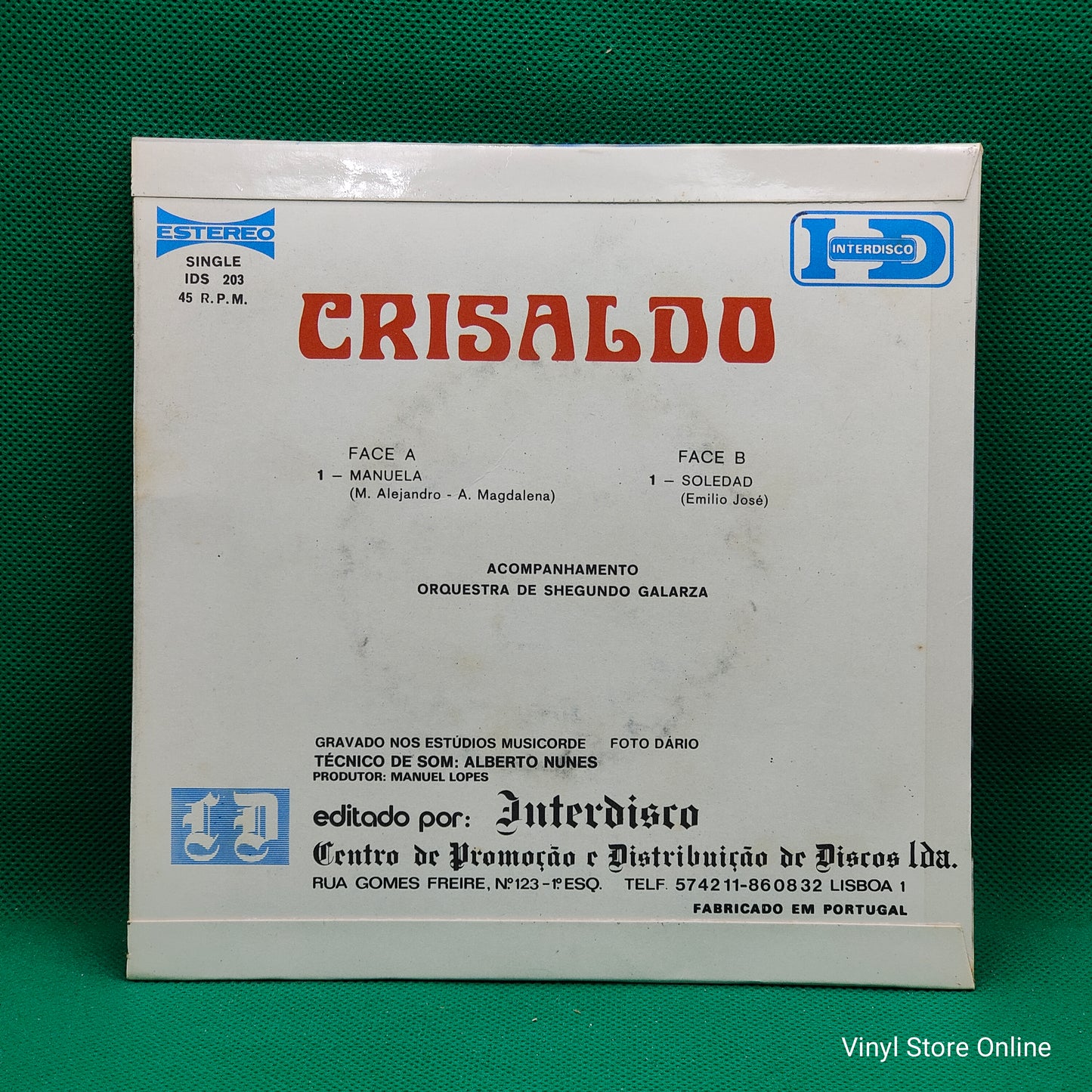 Crisaldo – Manuela