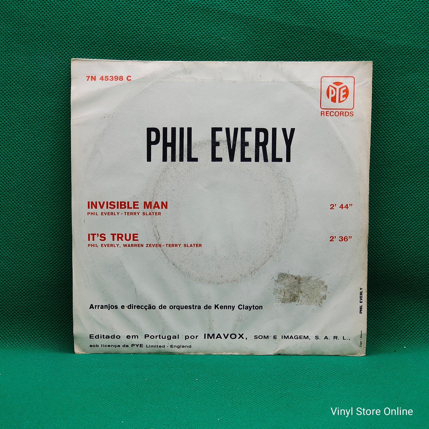 Phil Everly – Invisible Man