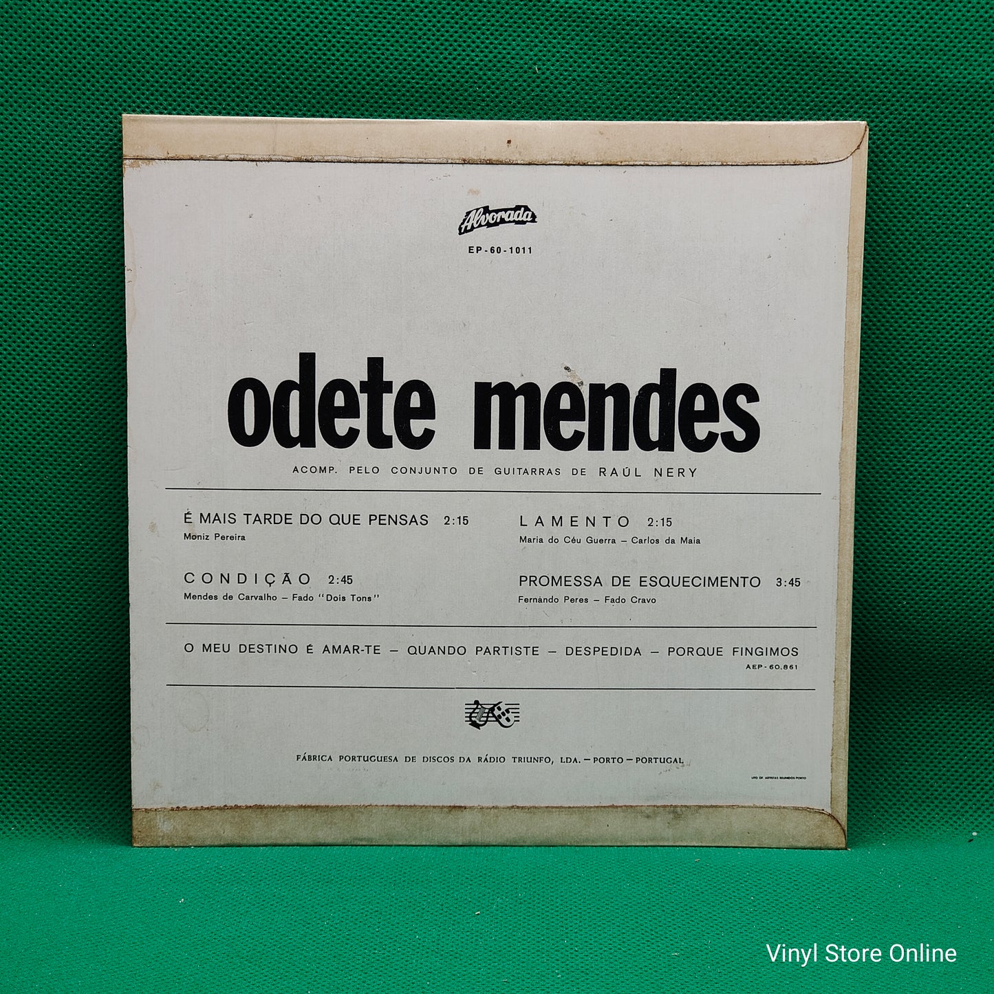 Odete Mendes – É Mais Tarde Do Que Pensas / Condição