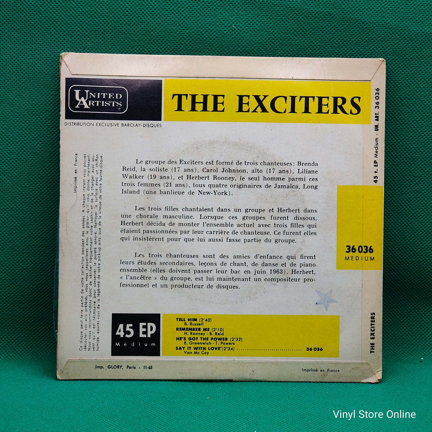 The Exciters – Tell Him = Dis Lui