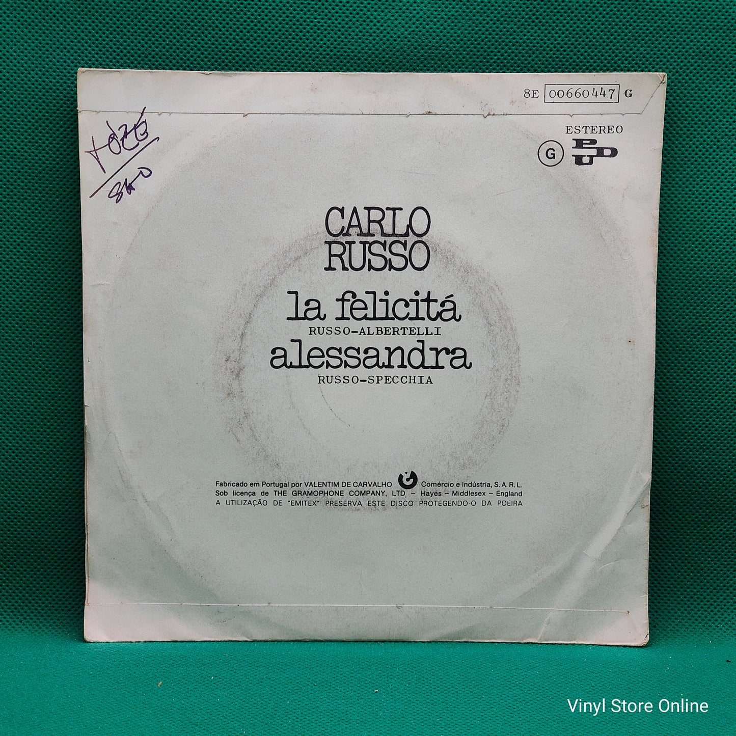 Carlo Russo – La Felicitá