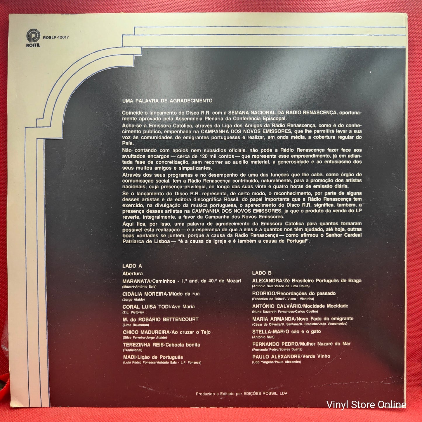 Various – Discos RR - Os Êxitos Do Disco Em Rádio Renascença