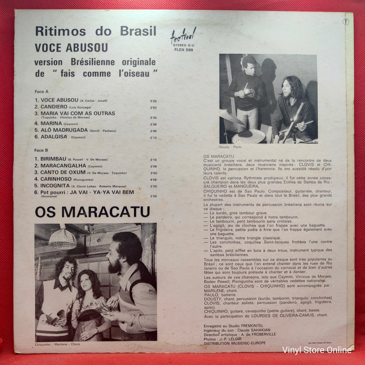 Os Maracatu – Ritimos Do Brasil