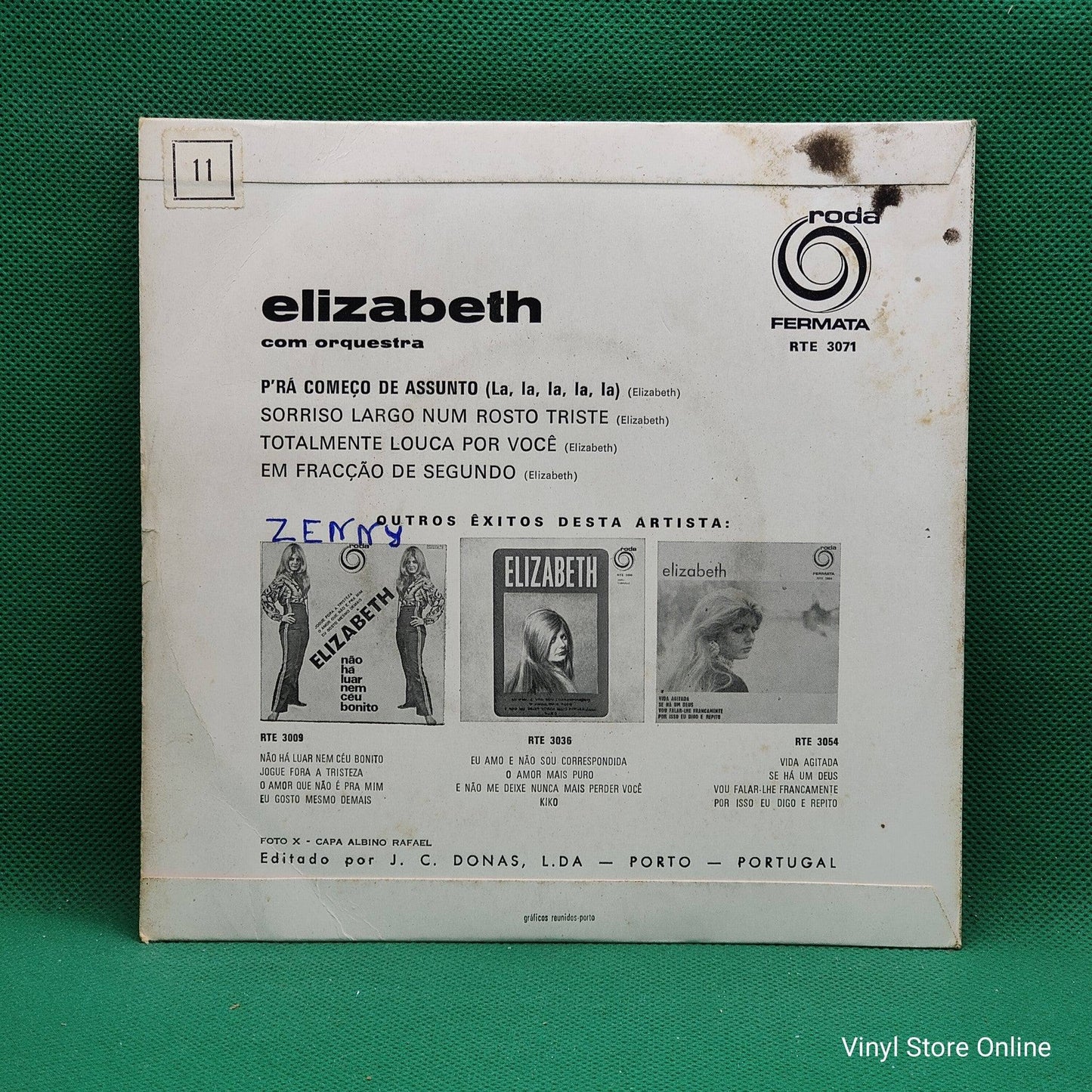 Elizabeth – P'rá Começo De Assunto (La, La, La, La, La)