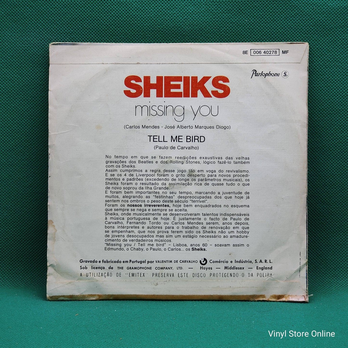 Sheiks – Missing You