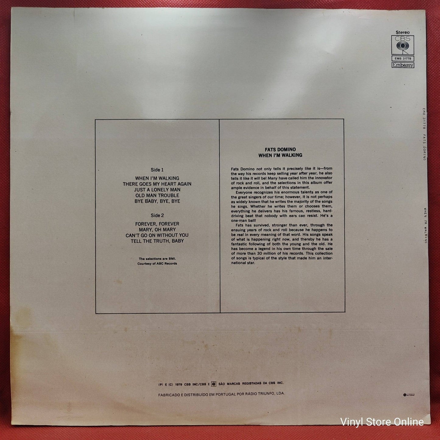 Fats Domino – When I'm Walking