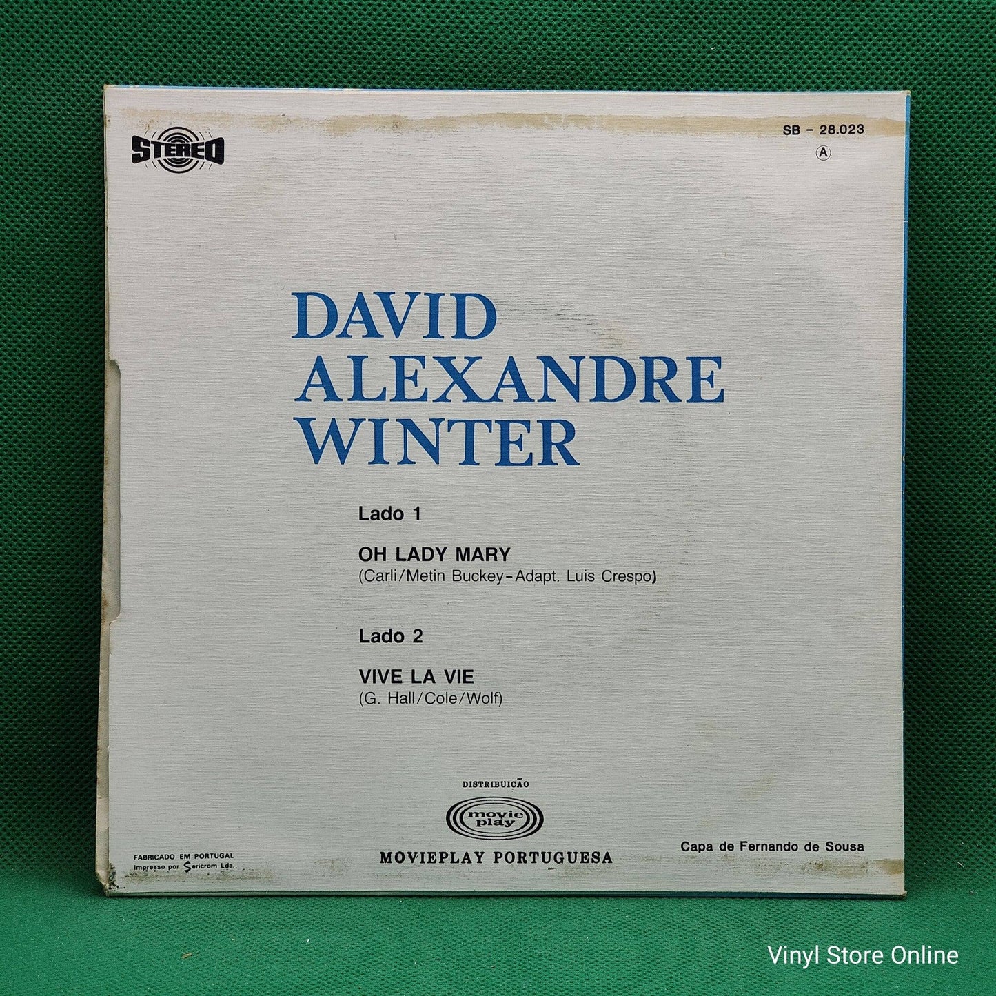 David Alexandre Winter – Oh Lady Mary / Vive La Vie