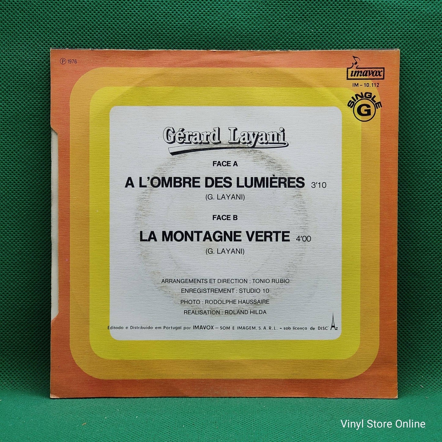 Gérard Layani – A l´ombre Des Lumiéres