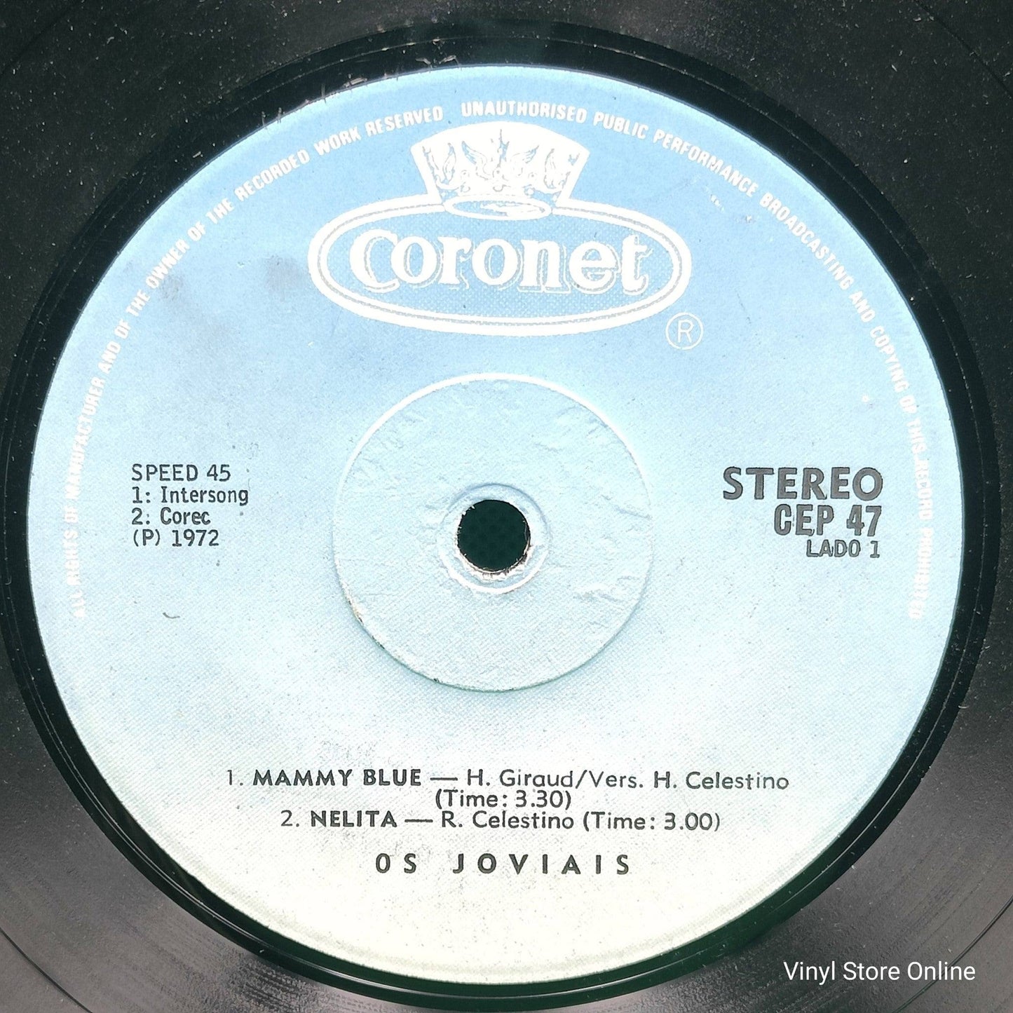 Os Joviais – Mammy Blue