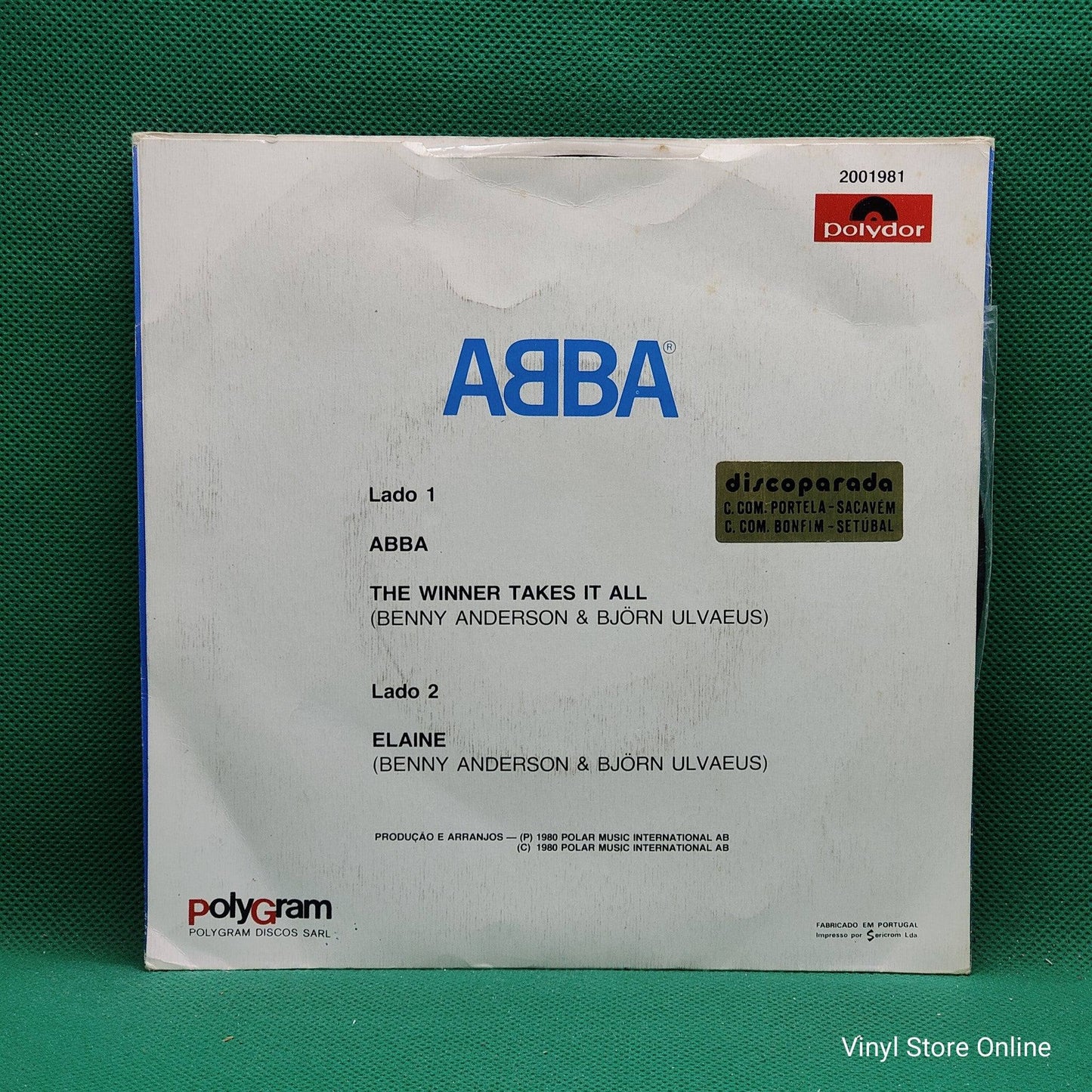 ABBA – The Winner Takes It All / Elaine