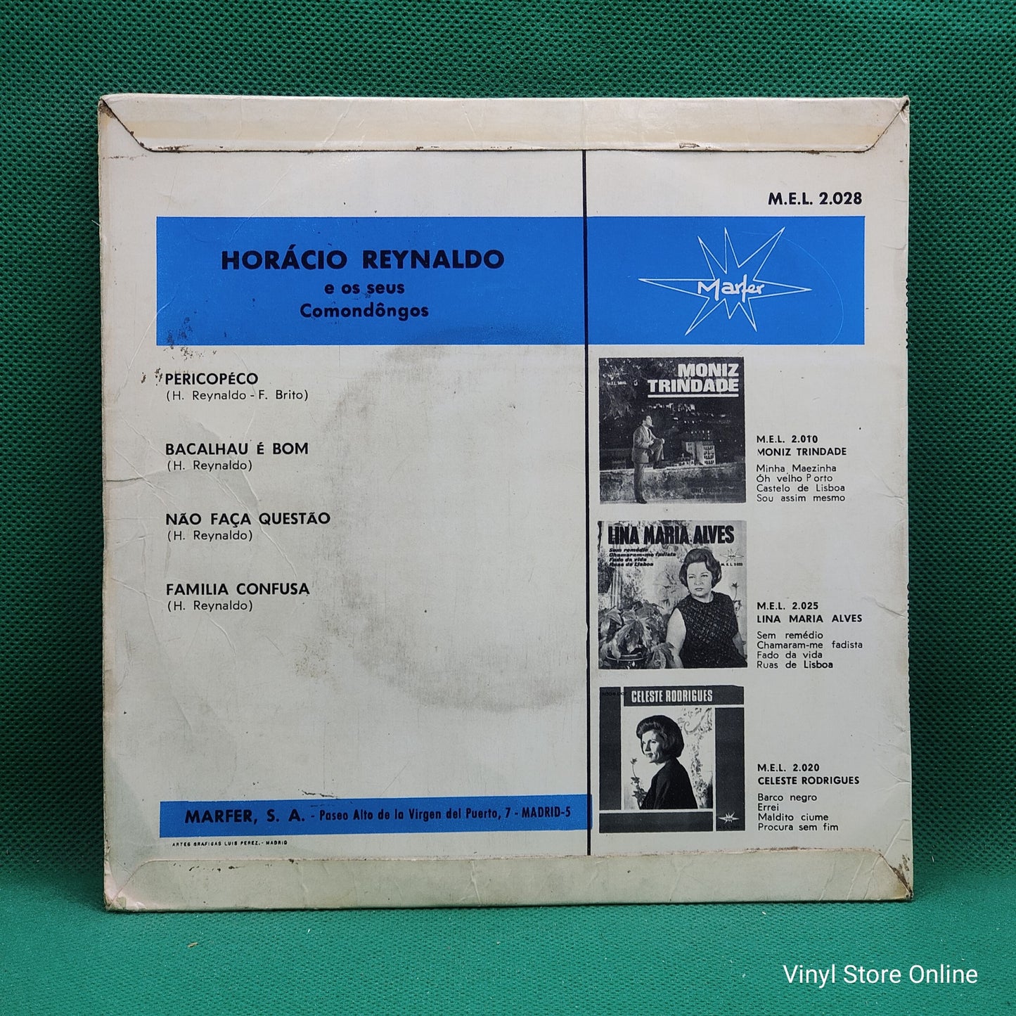 Horácio Reynaldo – Pericopéco / Bacalhau É Bom