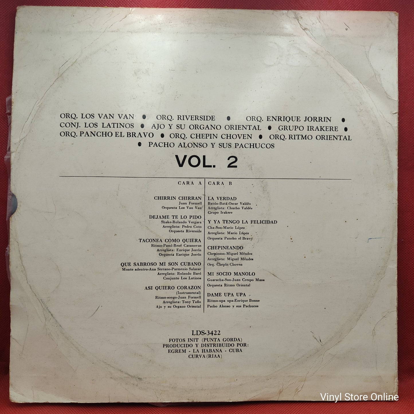 Various – Sabor Cubano Vol. 2