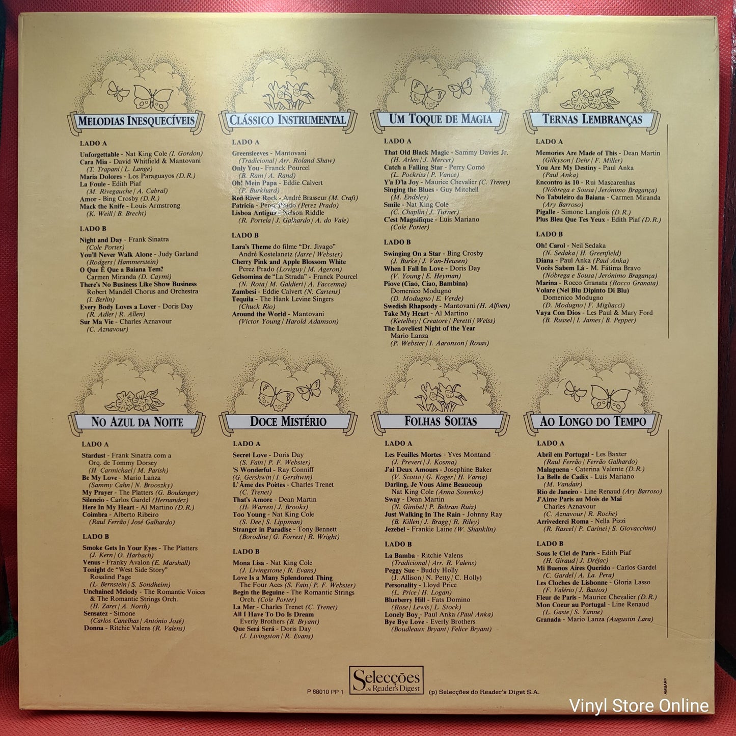 Various - Ao Som Das Recordações (Box 8 LP's)