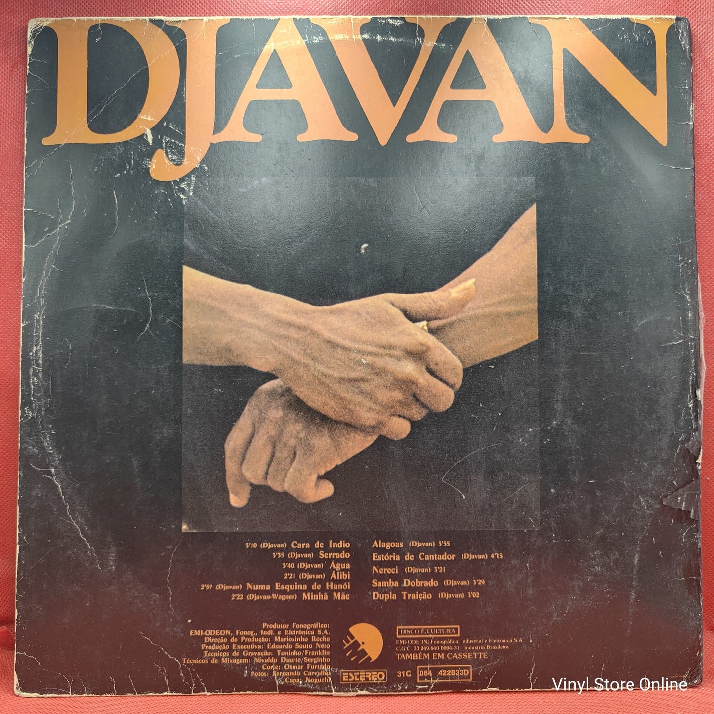 Djavan - Djavan (LP, Album, Gat)