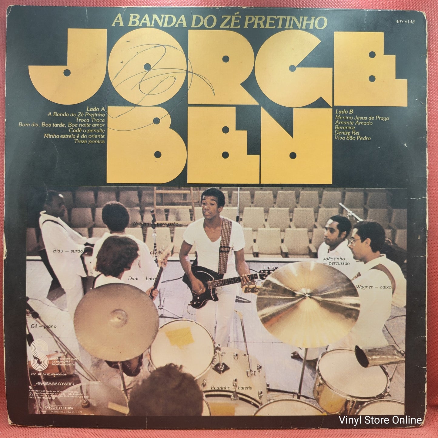 Jorge Ben - A Banda Do Zé Pretinho (LP, Album)