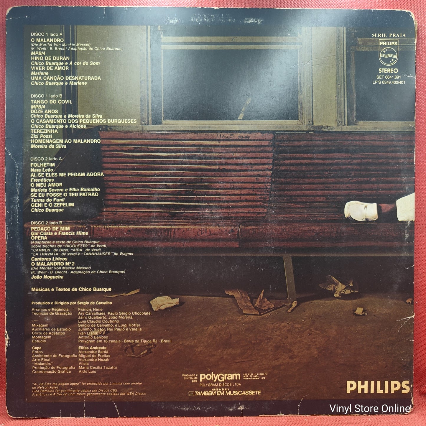 Chico Buarque - Meus Caros Amigos (LP, Album)