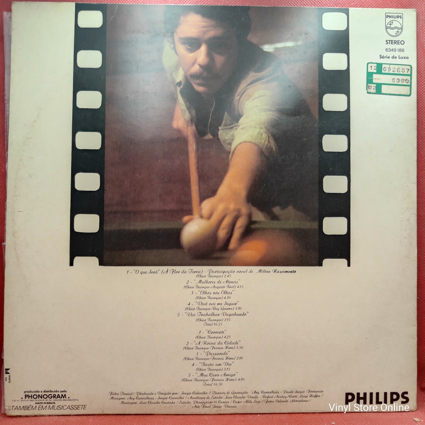 Chico Buarque - Meus Caros Amigos (LP, Album)