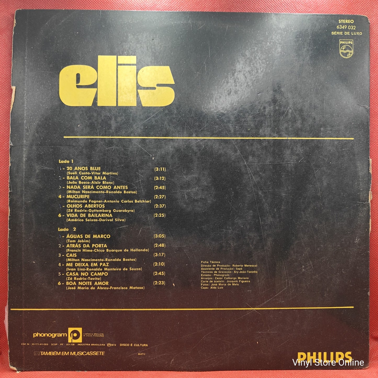 Elis Regina - Elis (LP, Album, Gat)