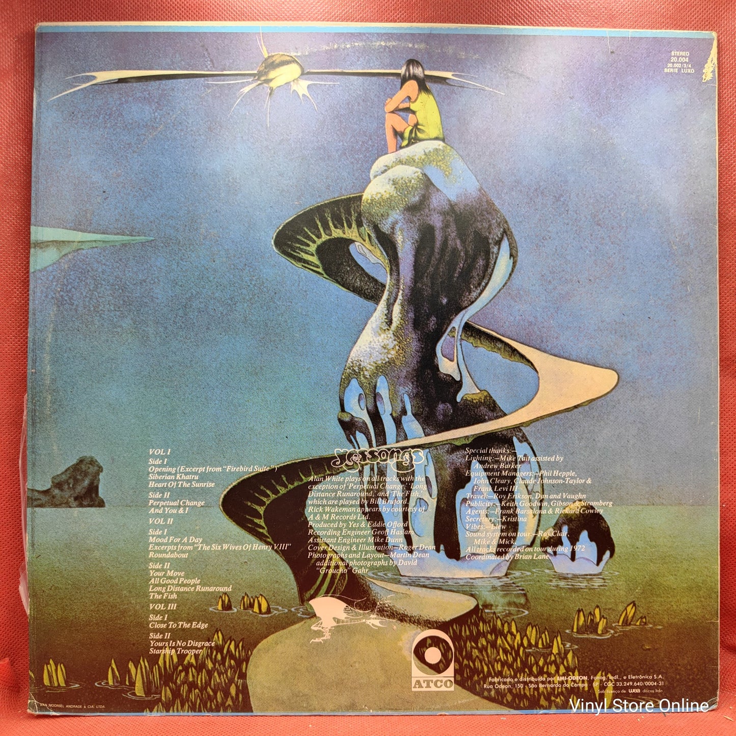 Yes - Yessongs (3xLP, Album, RE)