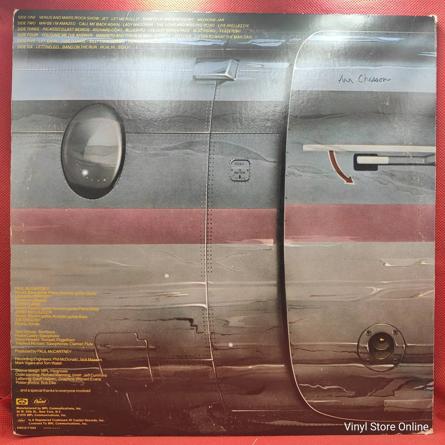 Wings (2) - Wings Over America (3xLP, Album, 5 L)