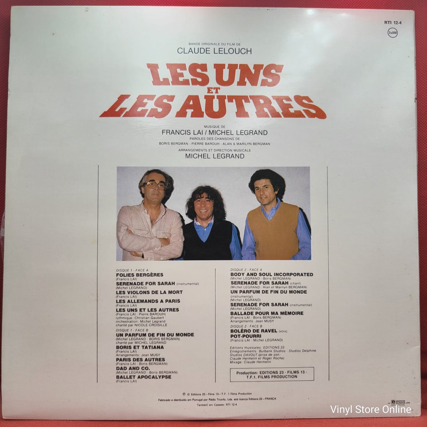 Francis Lai & Michel Legrand - Les Uns Et Les Autres (OST)