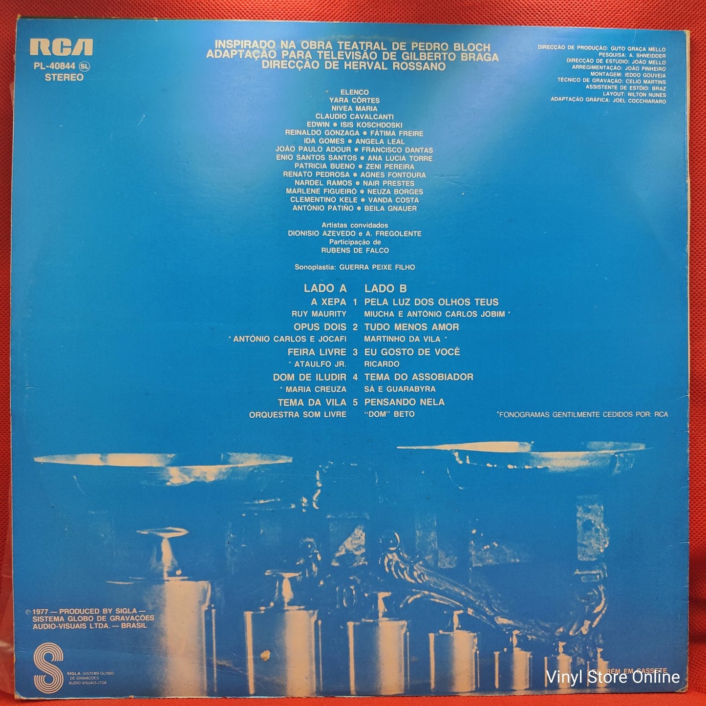 Various - Banda Sonora Original Da Telenovela Dona Xepa (LP)