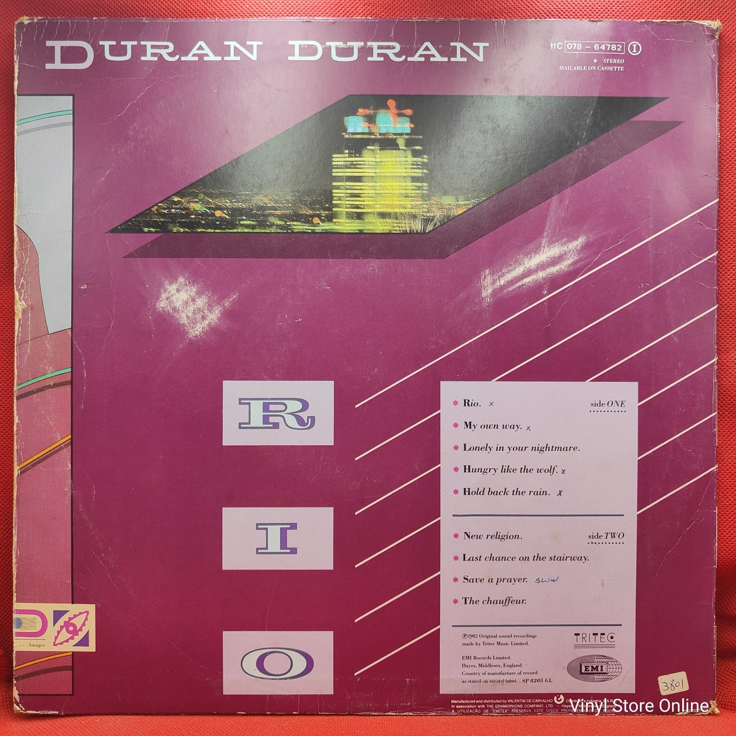 Duran Duran - Rio (LP, Album)