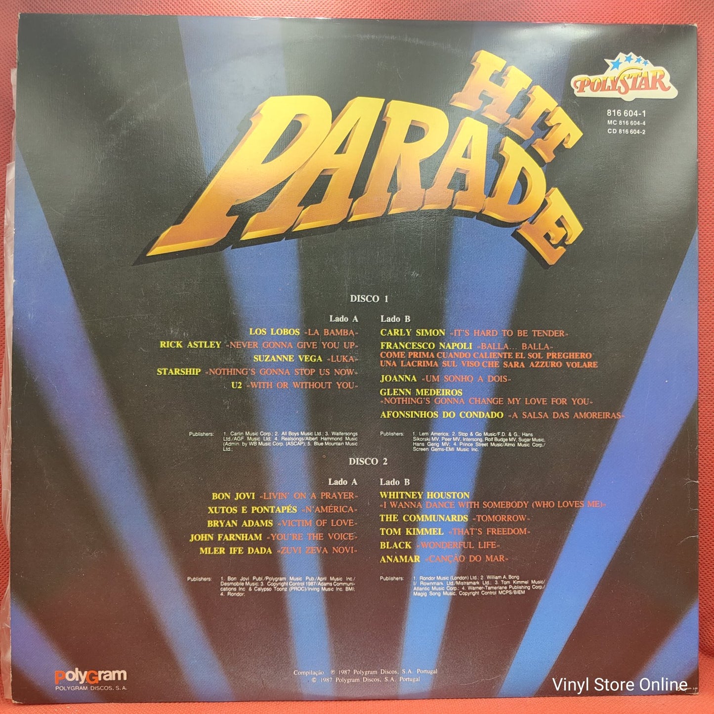 Various - Hit Parade (2xLP, Comp)