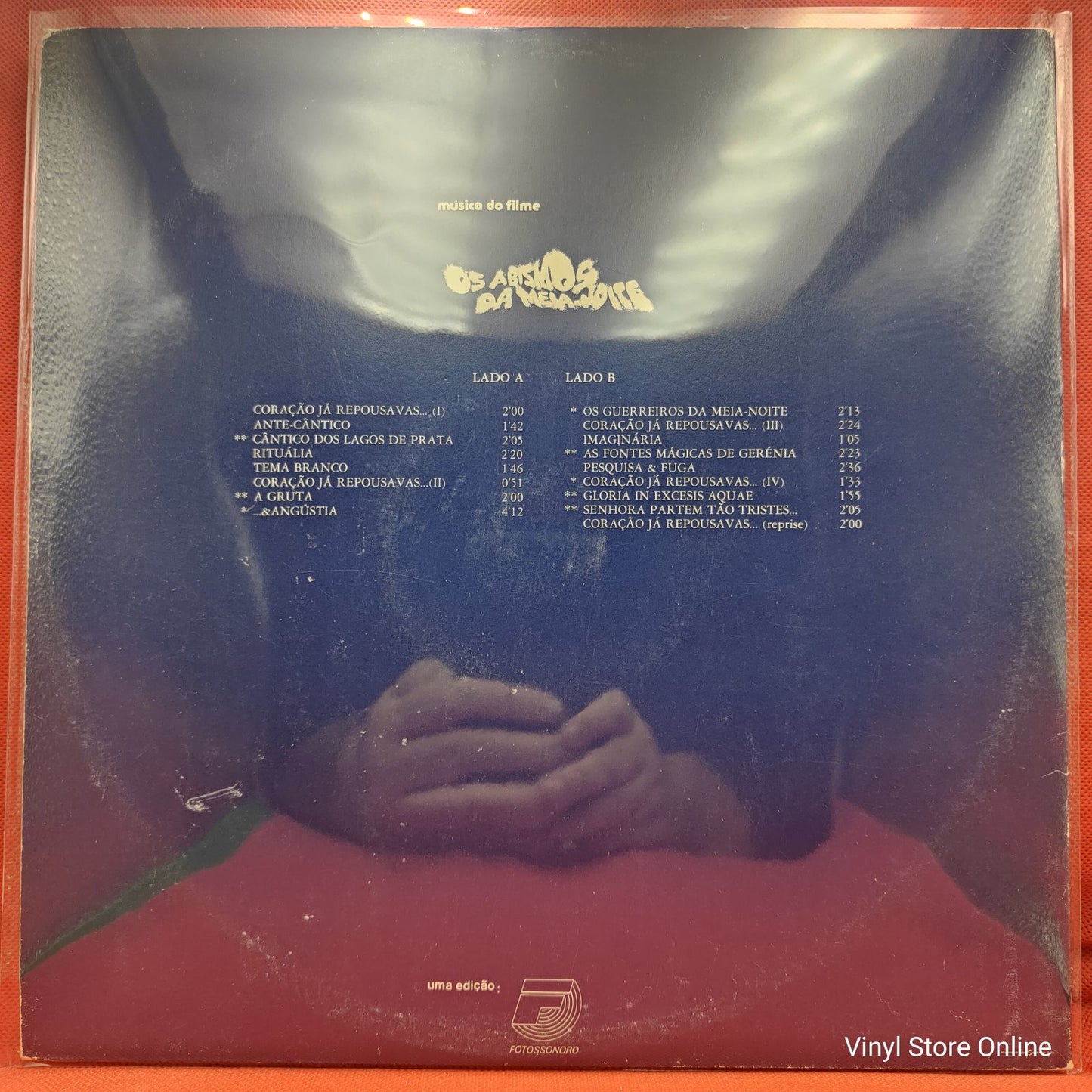 António de Sousa Dias - Os Abismos Da Meia-Noite (Música Do Filme) (LP, Album)