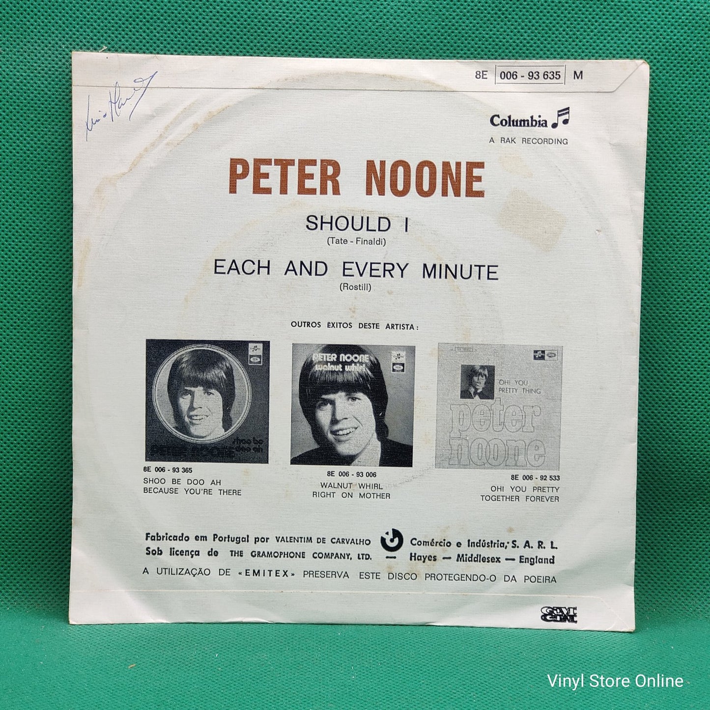 Peter Noone - Should I (7", Single)