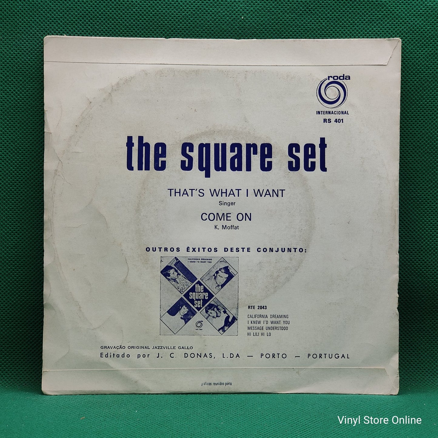 The Square Set - That's What I Want / Come On (7", Single)