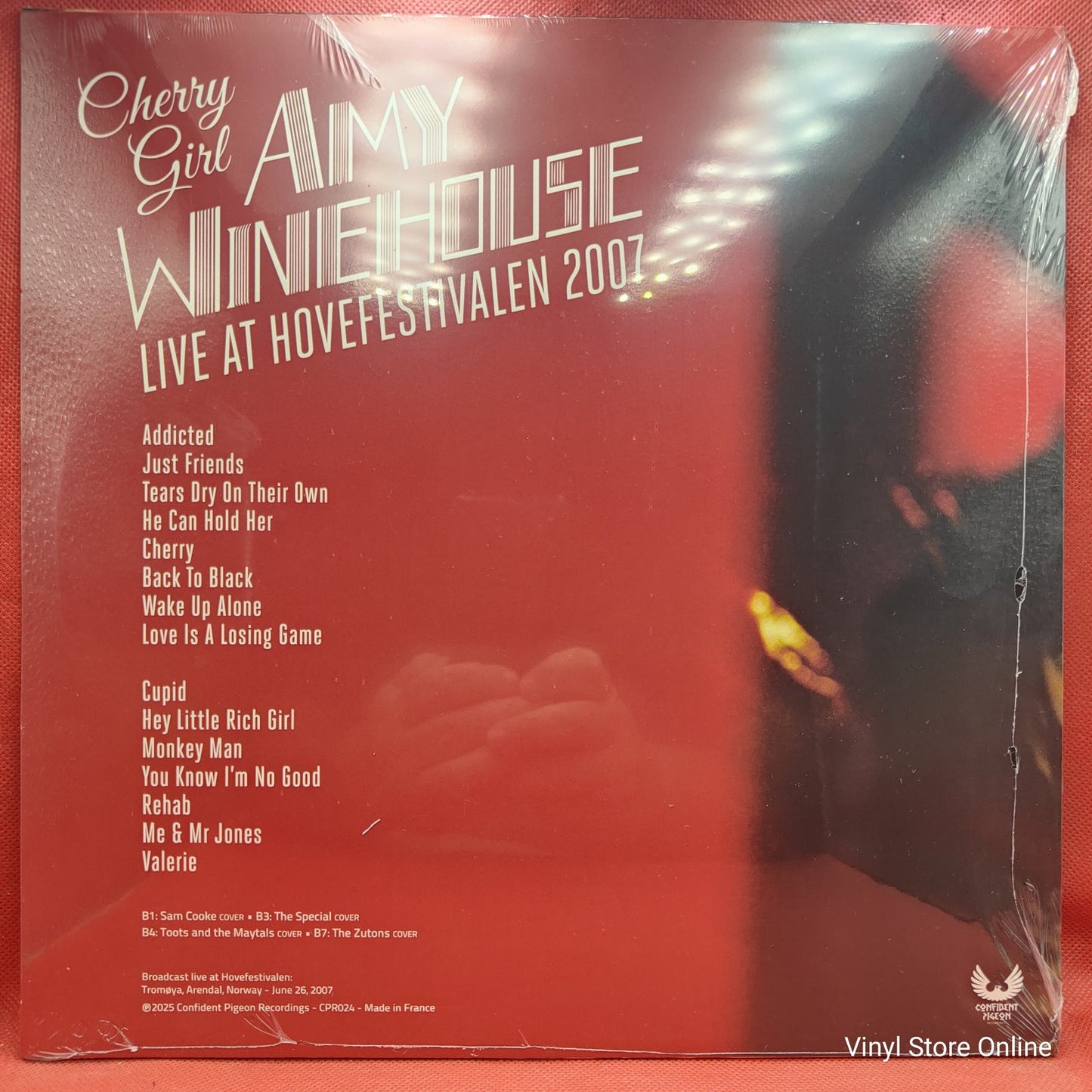 Amy Winehouse – Cherry Girl - Live At Hove Festivalen 2007 (LP, Album)