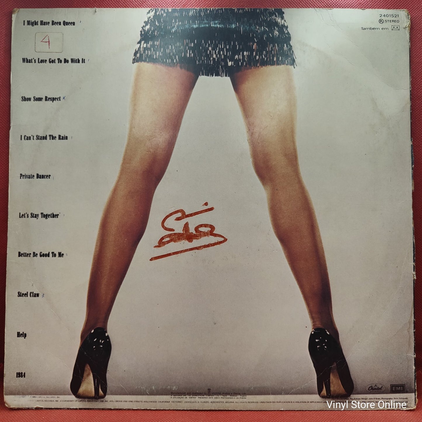 Tina Turner - Private Dancer (LP, Album)