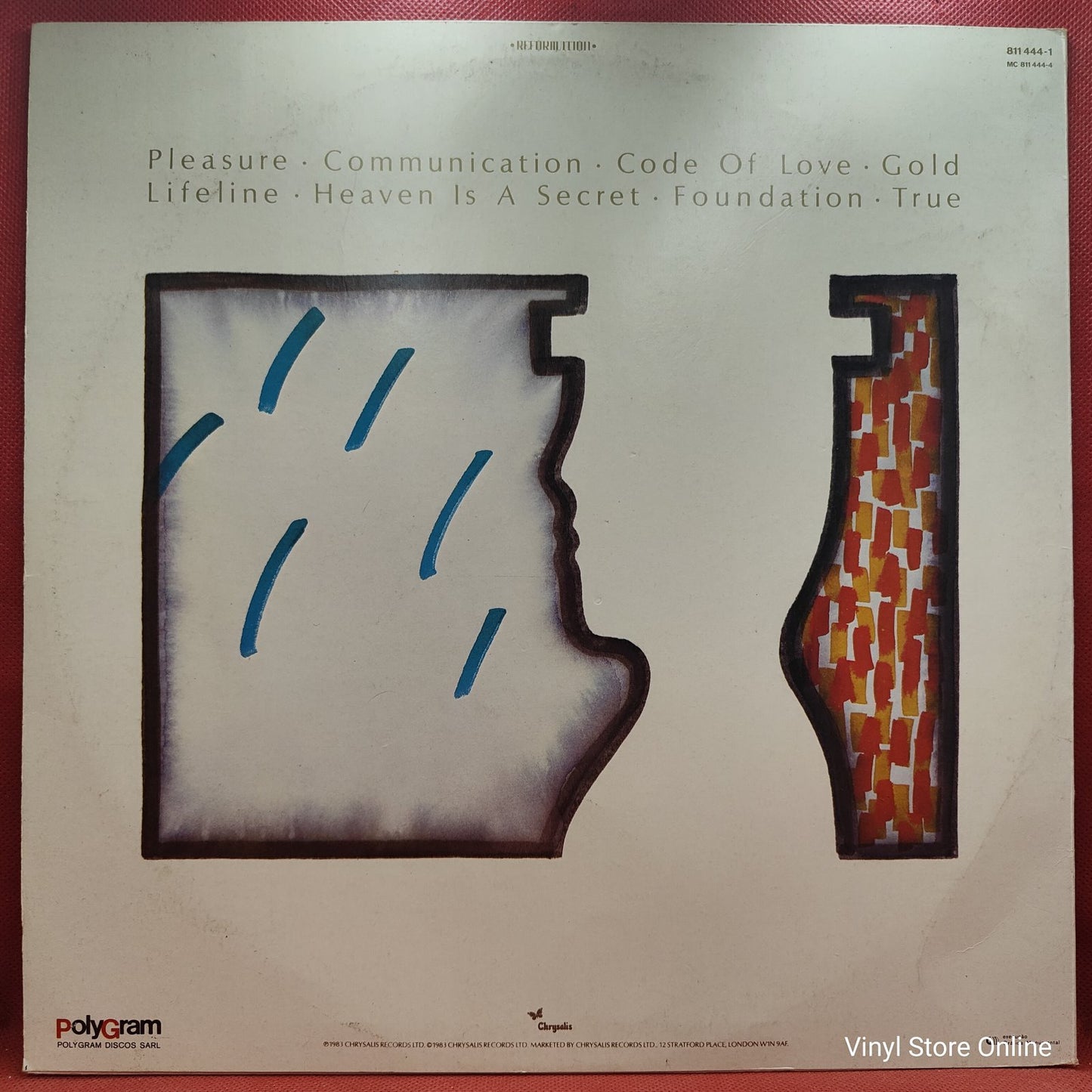 Spandau Ballet - True (LP, Album)
