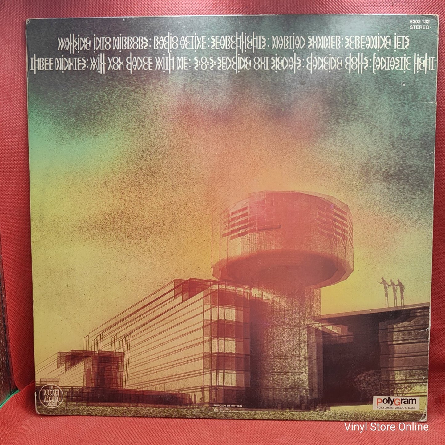 Johnny Warman - Walking Into Mirrors (LP, Album)