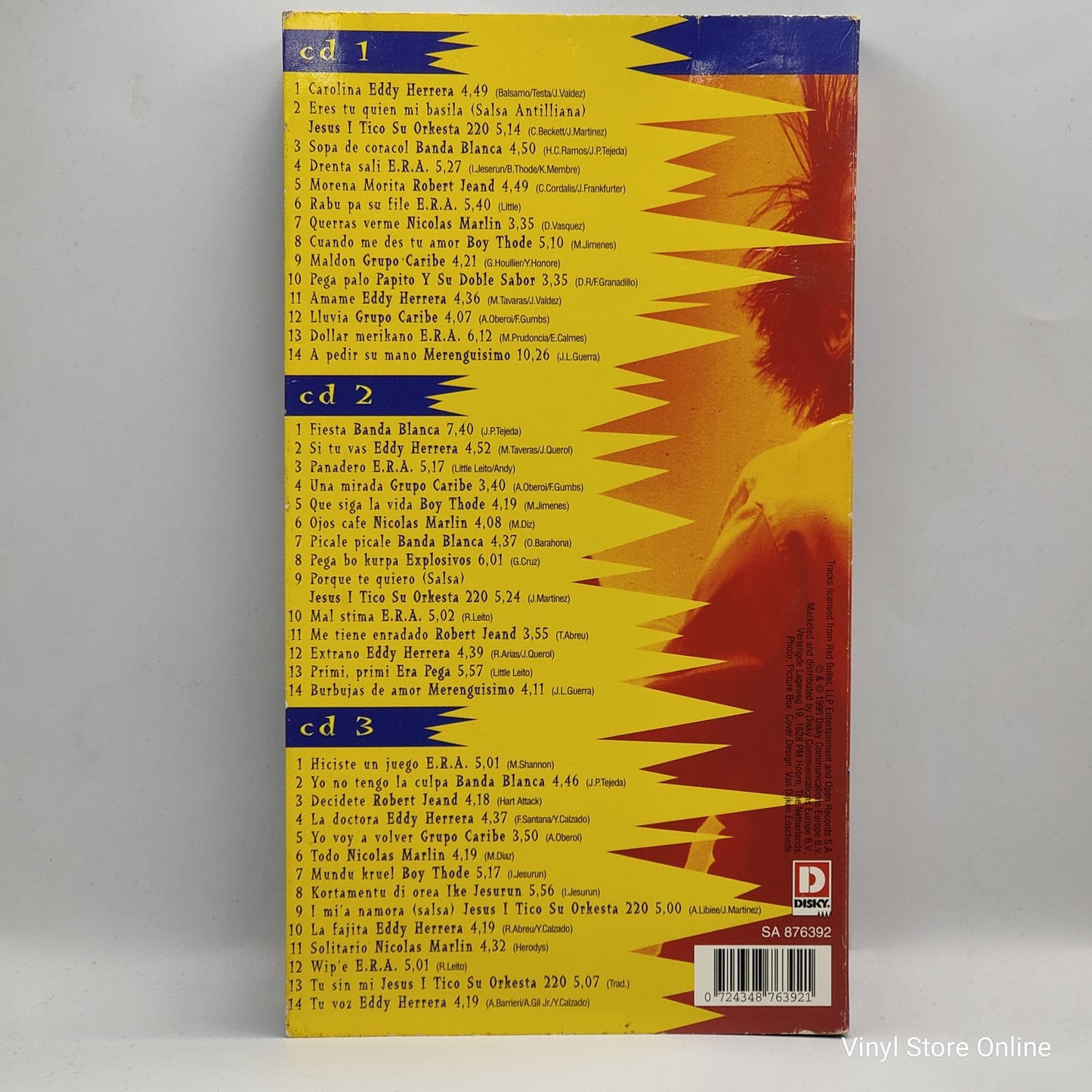 Various - Bailando Salsa 3 Cd Box (3xCD, Comp)