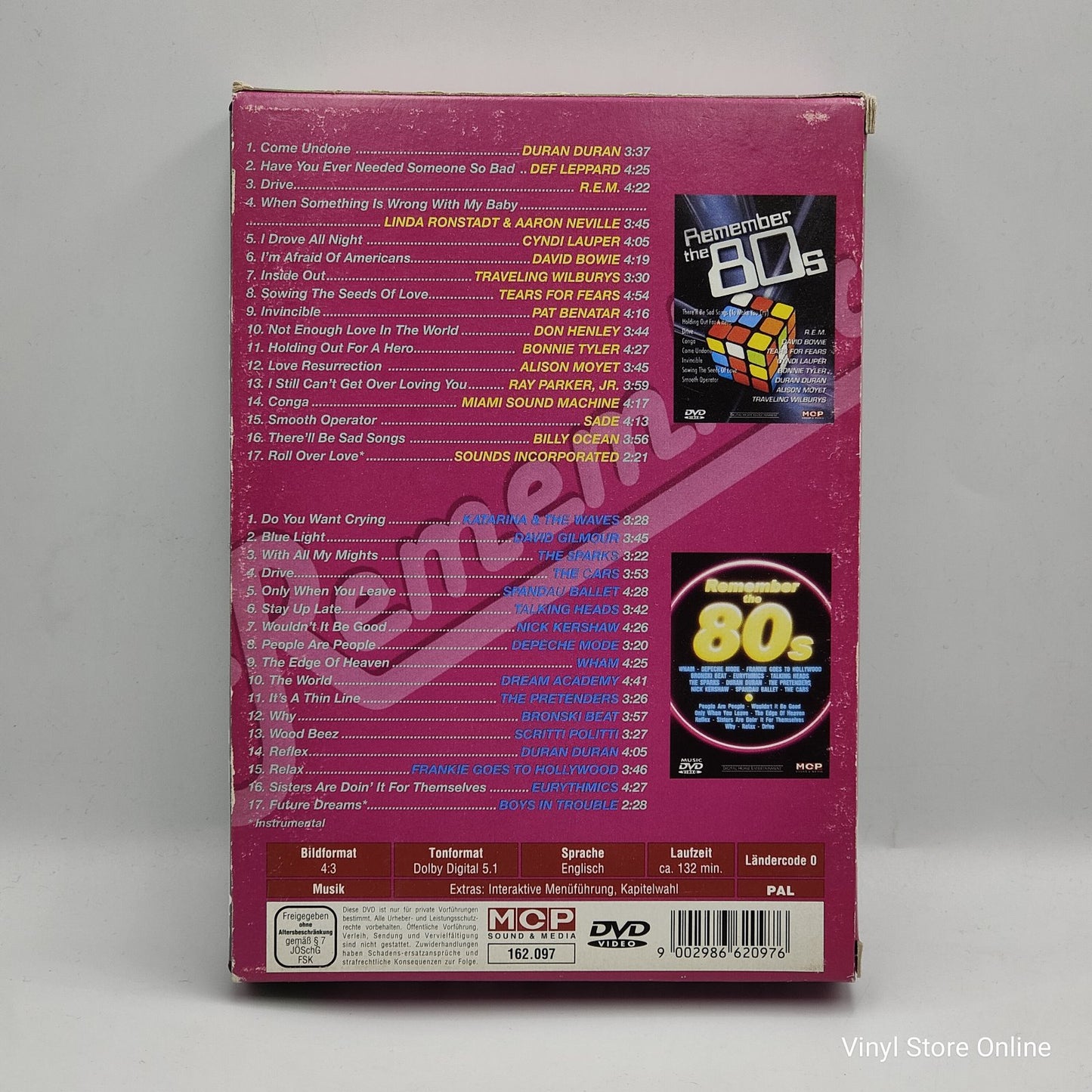 Various - Remember The 80s (2xDVD-V, Comp, PAL)