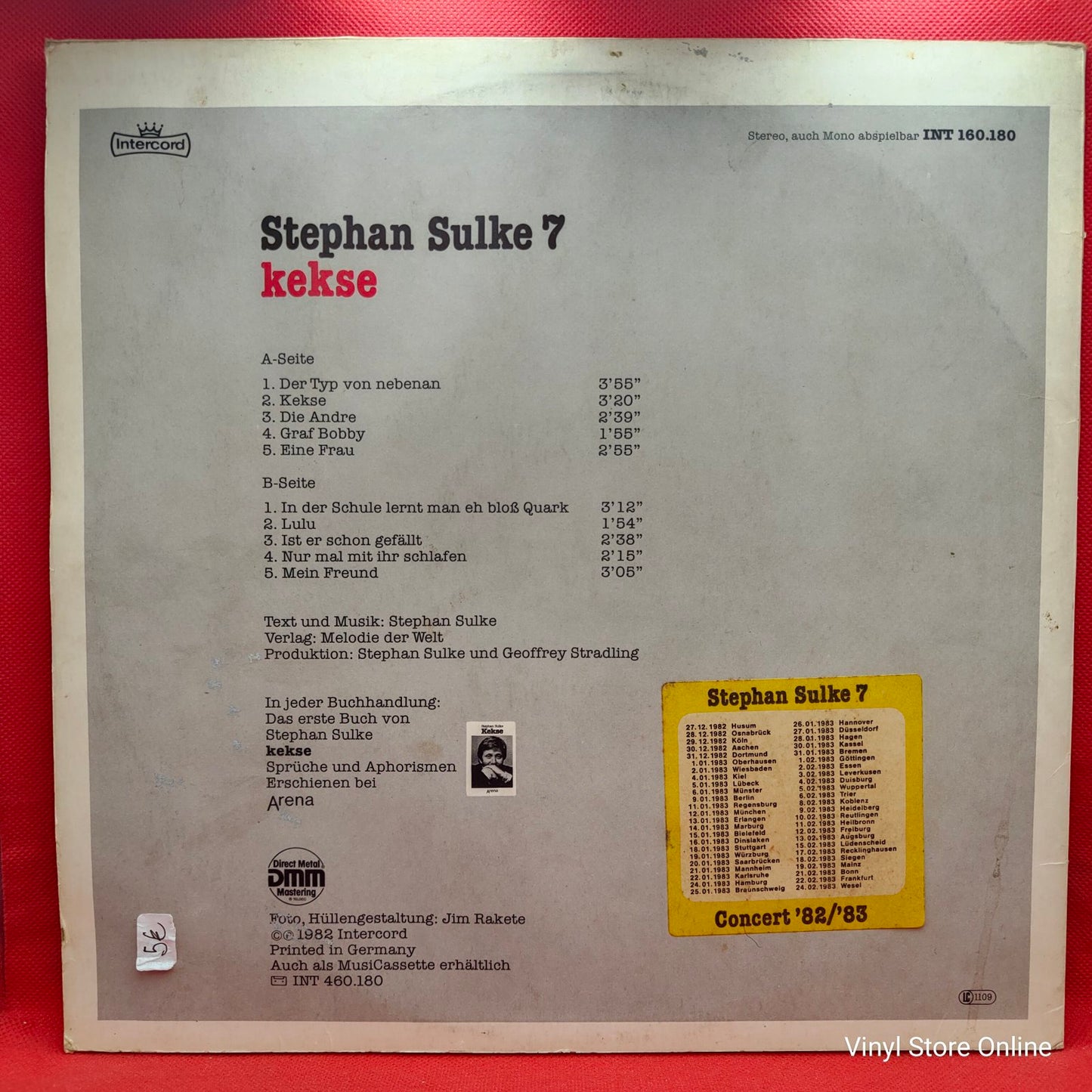 Stephan Sulke - Stephan Sulke 7 - Kekse (LP)