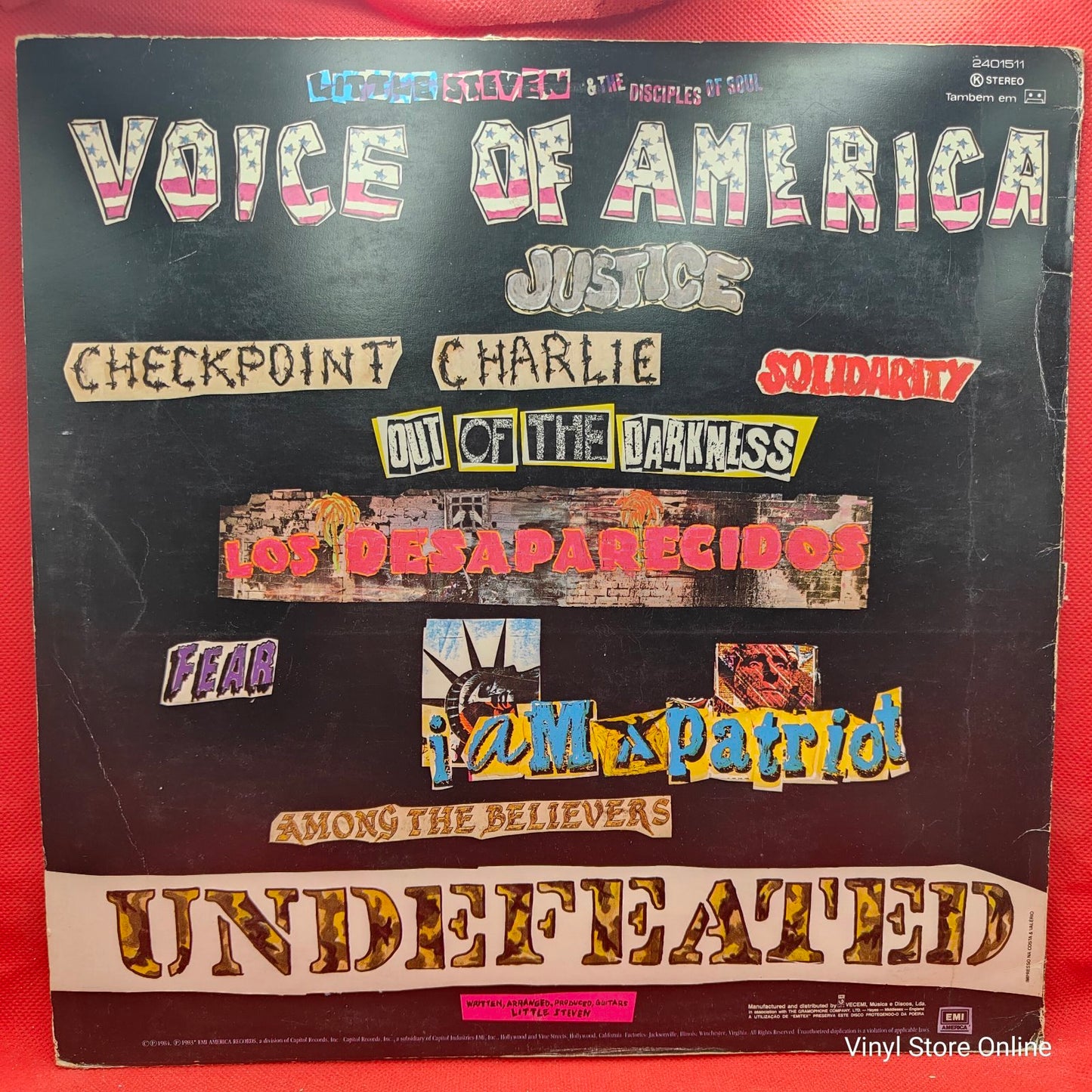 Little Steven - Voice Of America (LP)