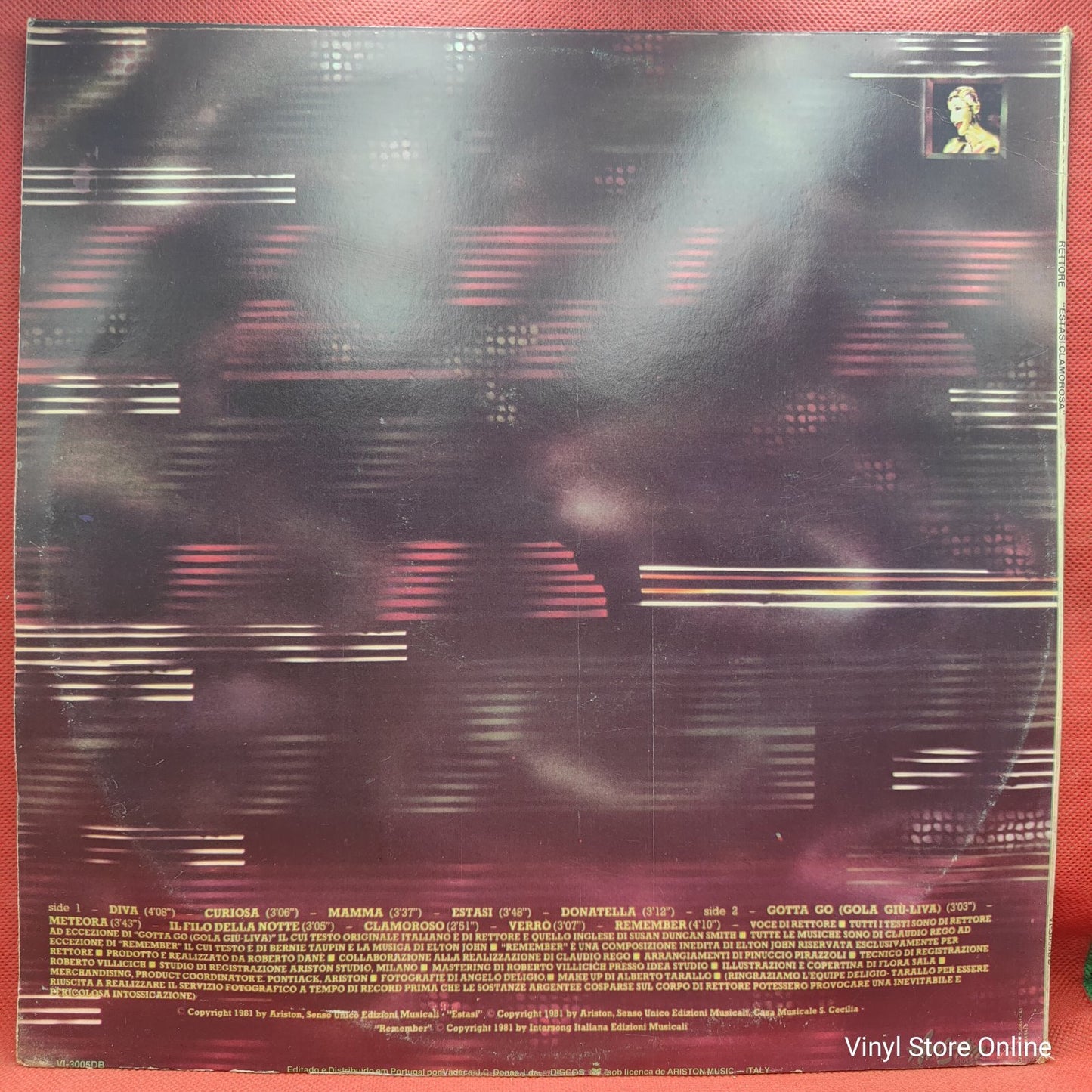 Rettore - Estasi Clamorosa (LP)