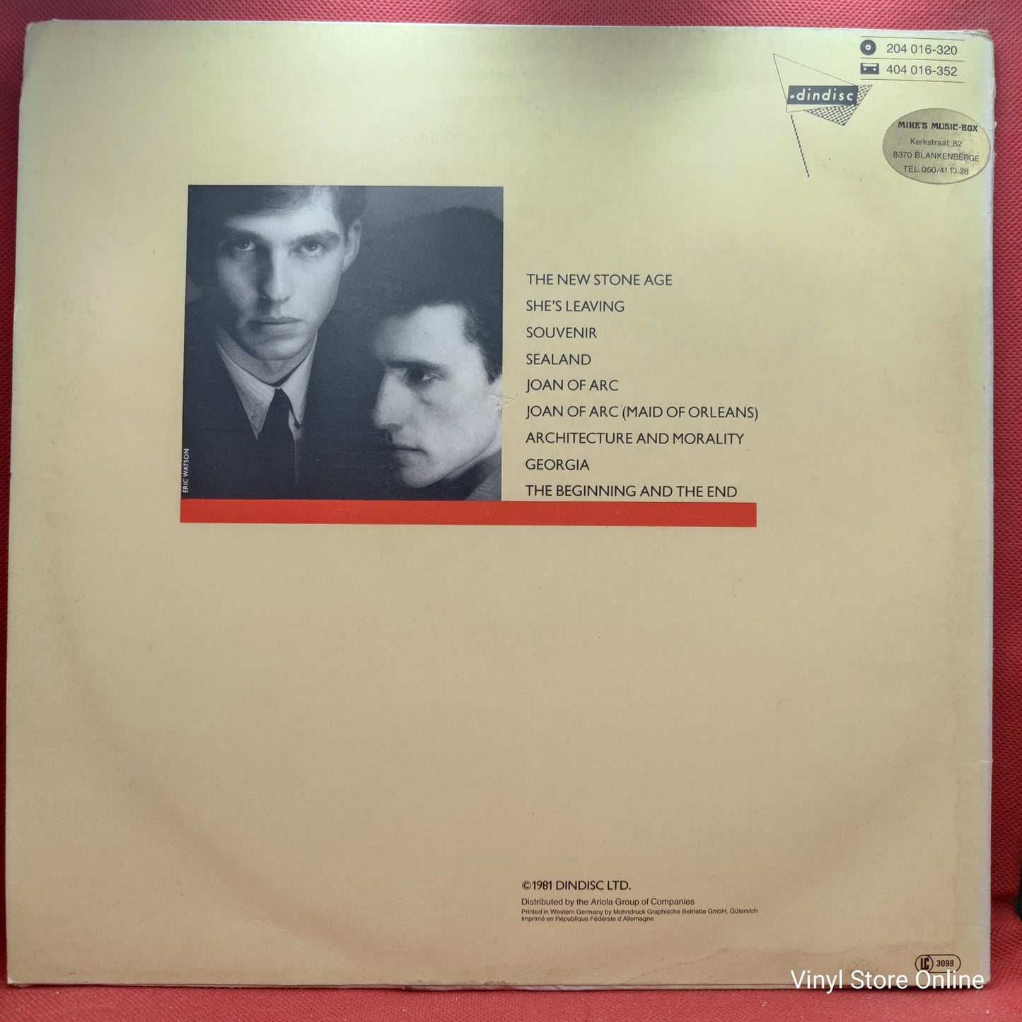 Orchestral Manoeuvres In The Dark - Architecture & Morality (LP)