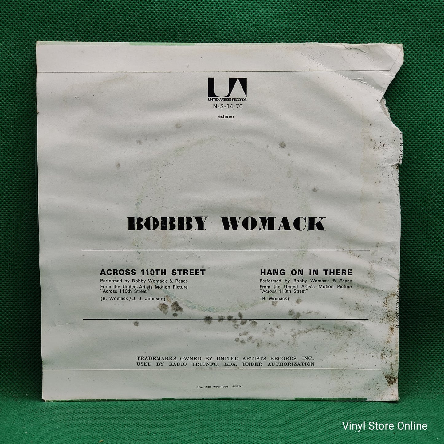 Bobby Womack And Peace (4) - Across 110th Street / Hang On In There (SP)