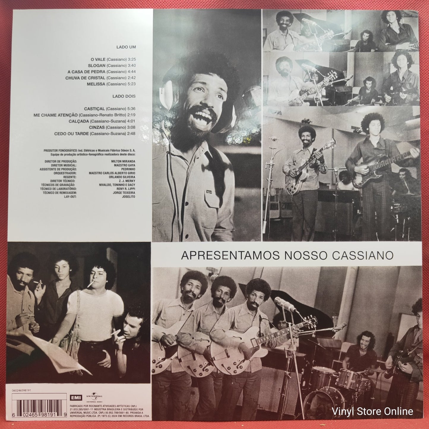 Cassiano - Apresentamos Nosso Cassiano (LP)