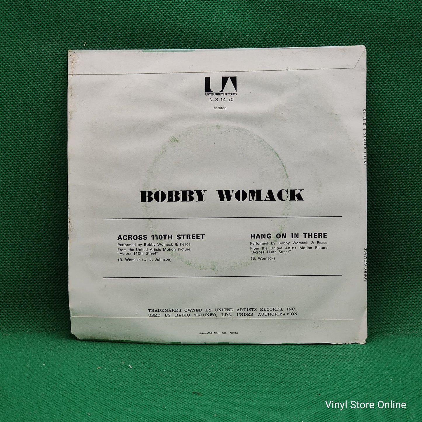 Bobby Womack And Peace (4) - Across 110th Street / Hang On In There (SP)