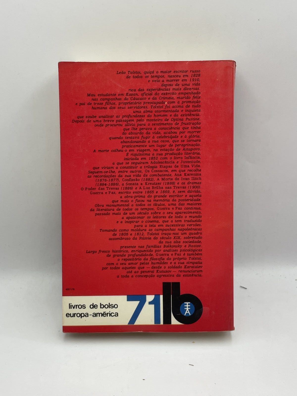 Livro-Guerra e Paz- Leão Tolstoi