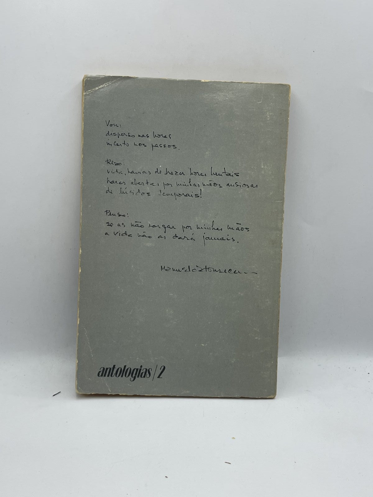 Livro-Antologia Poética- Manuel Fonseca